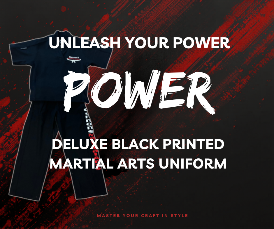 Dynamic Digital Poster for Martial Arts Uniform