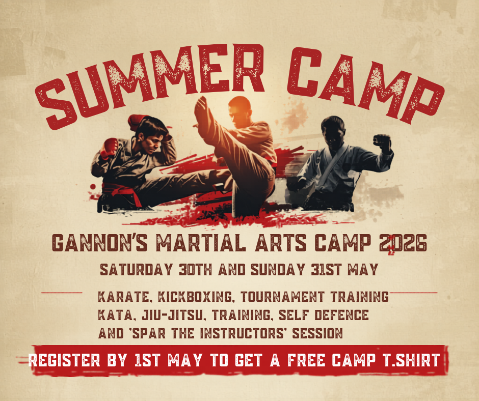 Gannon's Summer Camp Energetic Poster 2026